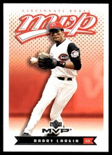 Barry Larkin 2003 Upper Deck MVP #246 Reds MLB READ FREE SHIPPING AutographDen