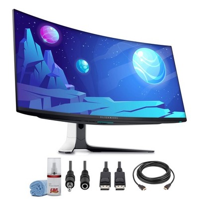Dell Alienware AW3423DW 34.2'' 1440p HDR 175 Hz Curved Gaming Monitor (Lunar