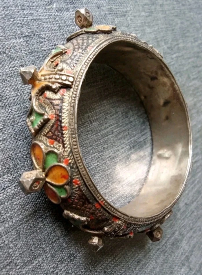 Bracelet manchette Berbère - Boutique D'ors & Déjà, Artisanat du Monde