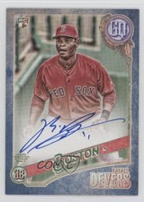 2018 Topps Gypsy Queen Auto Indigo 27/150 Rafael Devers #GQA-RD Auto v3r