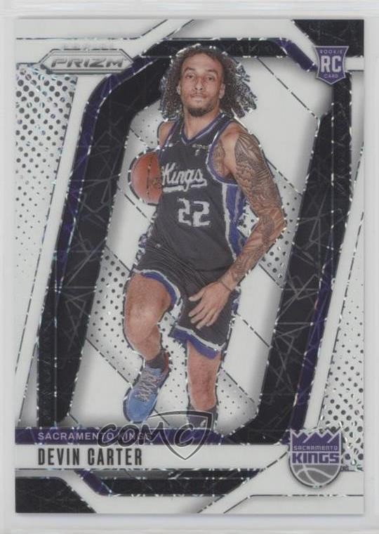 2024-25 Panini Prizm White Lazer Prizm 64/275 Devin Carter #231 1h6y