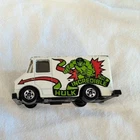 Vintage Hot Wheels The Incredible Hulk White Van Scene Machines 1976 Hong Kong