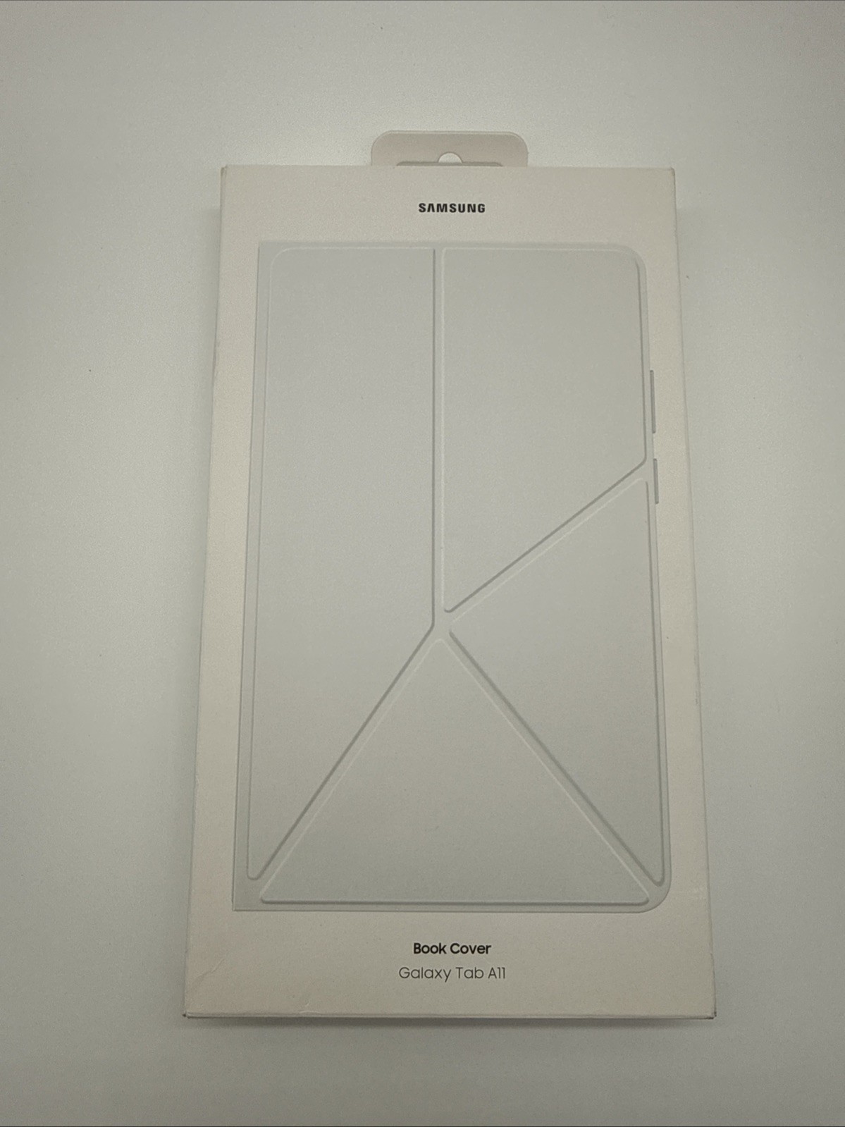 OFFICIAL GENUINE SAMSUNG GALAXY TAB A11 BOOK COVER STANDING CASE WHITE EF-BX130