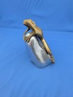 Zodax Bronze Brass Tree Frog on Metal Rock Statue Figurine Vintage India — photo 3
