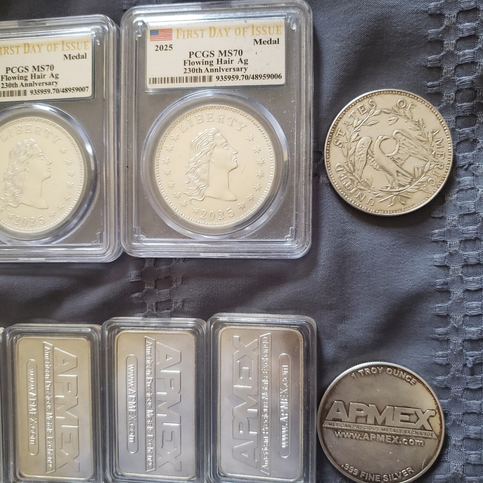 LOT of 15 - 1 OZ Fake SILVER .999 mix lot | eBay