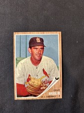 Pack fresh1962  Topps Raw (estimated NM-NMMT ) #507 Ernie Broglio