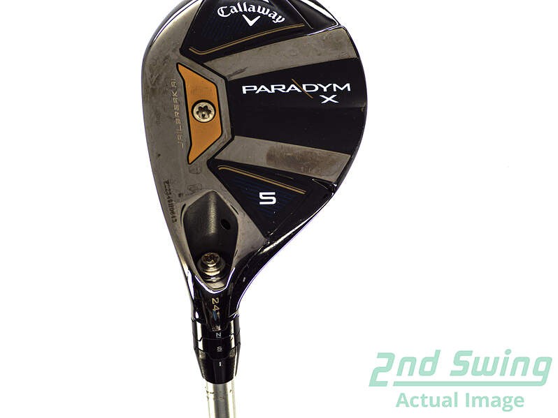Callaway Paradym X 5 Hybrid 24° Senior Flex Left-Handed Graphite 39.5in