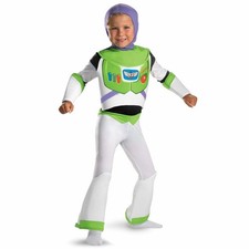 Buzz Lightyear Deluxe Spaceman Disney Pixar Toy Story Boys Costume