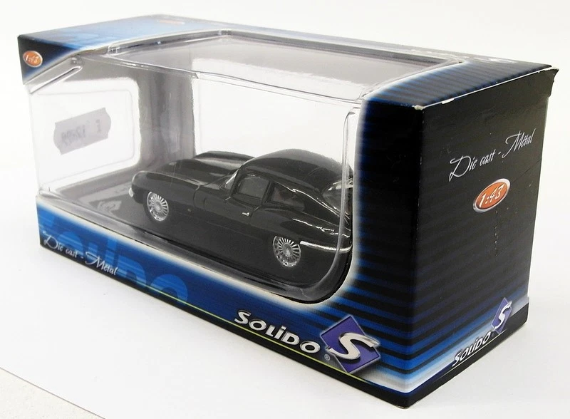 Coche modelo diecast Solido escala 1/43 43102 - Jaguar E-Type 1961 - verde oscuro Foto 3 de 3