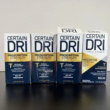 Certain Dri Clinical Antiperspirant 1.2 Ounce Pack Of 4 Prescription Strength