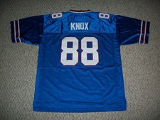 DAWSON KNOX Unsigned Custom Buffalo Blue Sewn New Football Jersey Sizes S-3XL