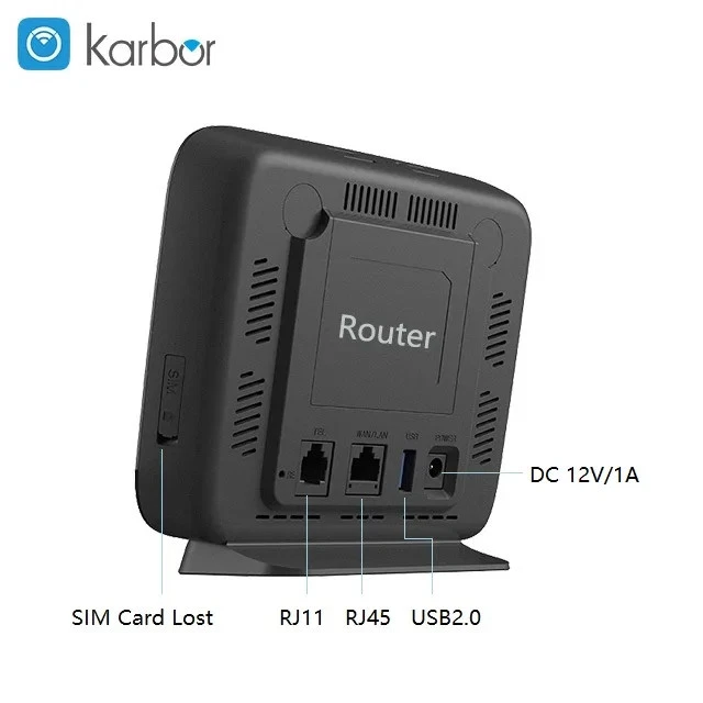 Karbor 4G LTE Wireless CPE Router with Sim Card Slot Wireless Wifi Router Home - Image 3 of 4