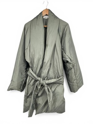MaxMara Cube Puffer Kimono Style Coat in Forest Green Size 10 Casual