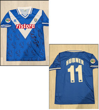 Brescia 1997/1998 Football Shirt SIZE EXTRA LARGE XL DARIO HUBNER 11# ITALY