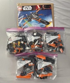 LEGO Star Wars: Poe's X-Wing Fighter (75102) 717pcs Complete Set Minifigures
