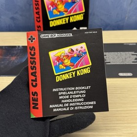 Nintendo GBA Donkey Kong NES Classics PAL EUR COMPLETO OTTIMO GameBoy Advance