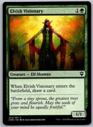 Elvish Visionary [Commander Legends] #223