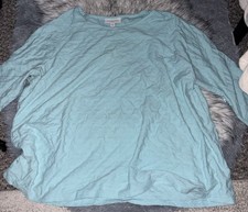Breckenridge Blue Knit Long Sleeve Pullover T...