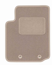 Fahrermatte Fußmatten Automatten Velours Beige für Citroen C3 Pluriel 2003-2010