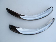 1949 1950 1951 1952 Pontiac Front Wing Guards Rechromed Gm 1949 1950 1951 1952 Pontiac Front Wing Guards Rechromed Gm