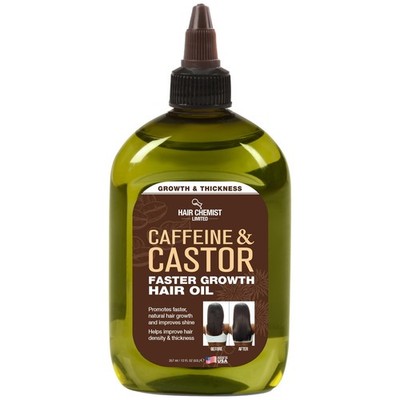 Hair Chemist, Oil, Large 12 oz - Caffeine and 12 Fl Oz (Pack of 1), Clear 