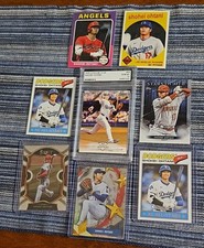 SHOHEI OHTANI 6 CARD LOT 1 GRADED 2025 GEM MINT 5 INSERTS & BASE 2 BONUS CARD'S 