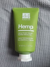Dr Botanicals Hemp Infused Natural Nutrition Moisturiser 30ml New