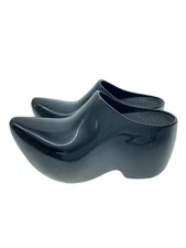 Balenciaga Technoclog Techno Clog Mule Boots 37 Blk Worn Sole Wear Inm25