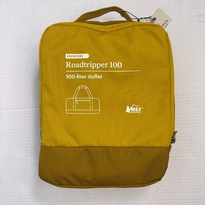 REI Co-op Roadtripper Duffel Bag 100 Liter Travel Luggage Packable NEW  Yellow - Main Image