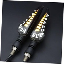 2PCS Droplet Shaped Turning flow Light Motorcycle Turn Signal Light Motorcycle