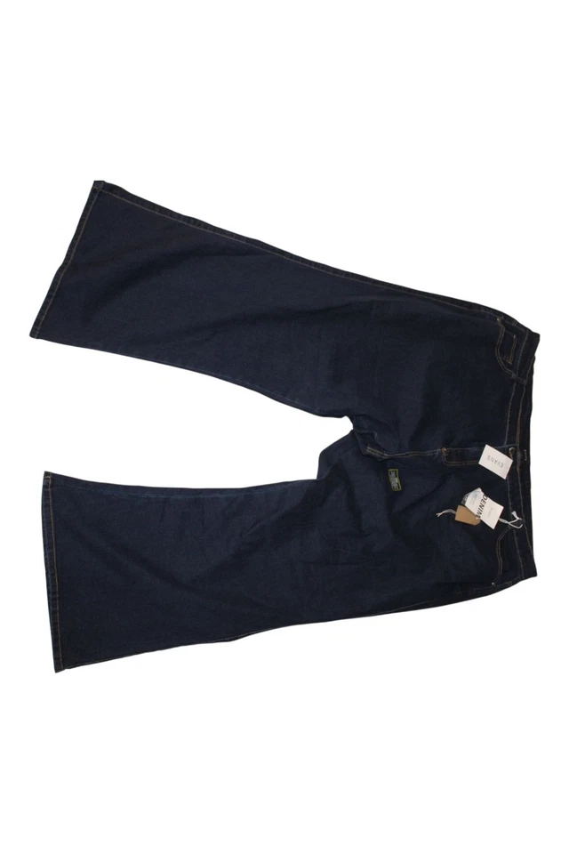 Pantalones de mezclilla para mujer Evans corte curvo - azul oscuro talla UK 30 EUR 58 / US 26 nuevos Foto 2 de 4