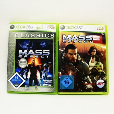 Mass Effect + Mass Effect 2 - Xbox 360 PAL, komplett, sehr guter Zustand, USK16