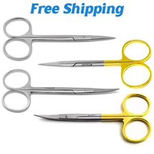 Dental Surgical Dissecting Operating Tissues Gum Suture Iris Scissors TC Shears