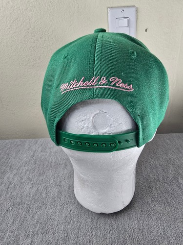 HBCU Mitchell & Ness Snapback Verde Ajuste Original - Imagen 4 de 11
