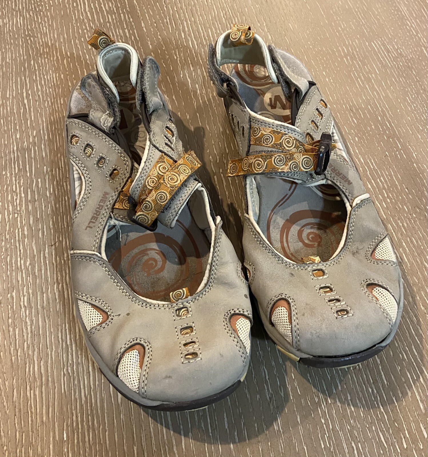 Merrell Vibram Siren Ginger Brindle sandali da passeggio donna taglia 11