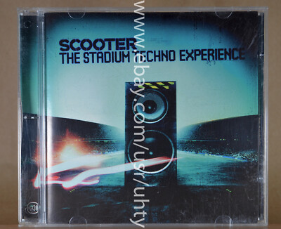SCOOTER THE STADIUM TECHNO EXPERIENCE RARE UKR ORIGINAL CD HARD HARDCORE TRANCE