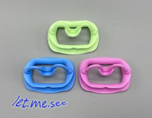30 Puntelli apribocca morbido in silicone denti adulti denti sbiancamento guance retrattore - Foto 18 di 27