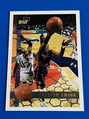 1997-98 Topps Patrick Ewing Knicks Copper Minted HOF Parallel Card #32