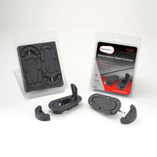 Aerocatch 220-2000 Plus Flush Locking Hood Latch And Pin Kit-black Bonnet Latch
