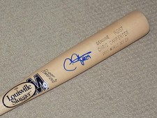 Chris Carpenter H&B M9 Maple 2011 World Series Signed Game Bat Cardinals