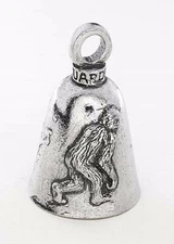 GUARDIAN BELL - BIGFOOT YETI Biker Harley Good Luck Charm USA MADE