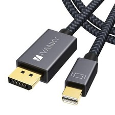 Mini DisplayPort to DisplayPort Cable 3.3 Feet 4K 60Hz/2K 144Hz Bi-Directiona...