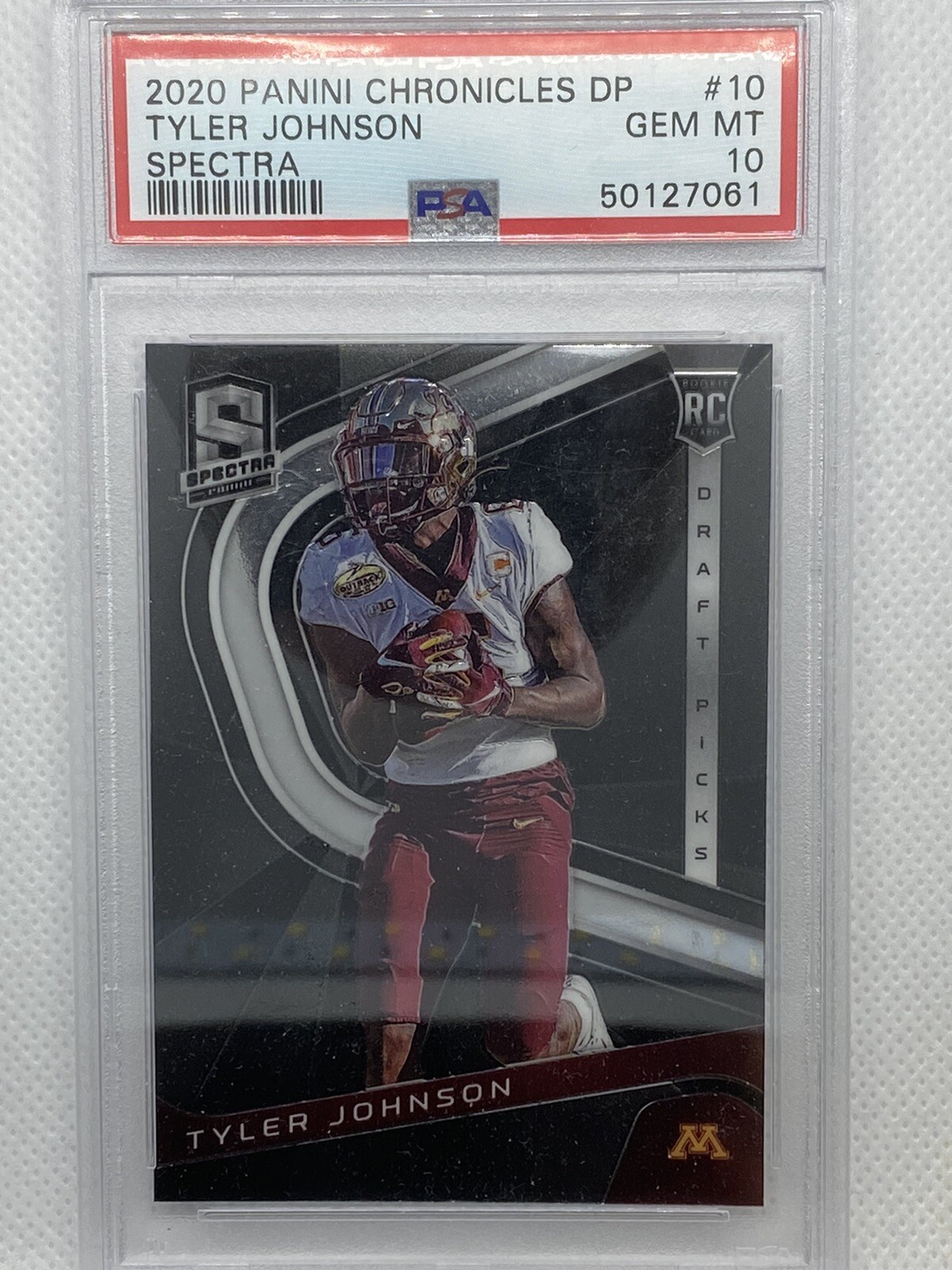 Tyler Johnson Panini Chronicles Draft Picks Spectra #10 Base