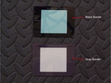 Game Boy Original DMG-01 Classic System-Replacement GLASS Lens  NEW-Pick color 