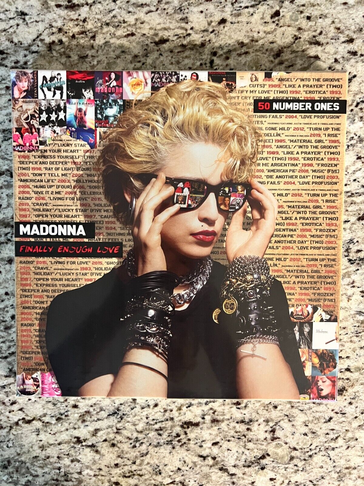 MADONNA -  Finally Enough Love 50 Number Ones, 6LP BOX SET VINYL & LITHOGRAPH