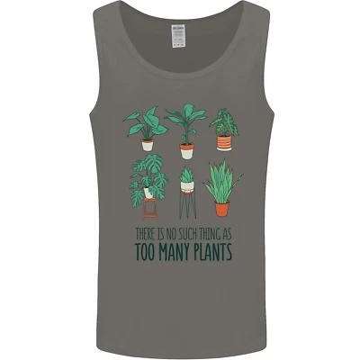 Nein Solche Sache Wie Zu Viele Plants Gartenarbeit Herren Tanktop - Bild 1 von 4