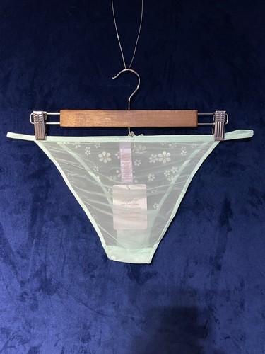Savage X Fenty Puff Daisy String Bikini in Mint Green Women's Size XL NWT - Picture 7 of 7