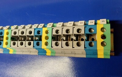 Phoenix Contact UK16 UK10 N UIK USLKG 10 / 16 mm² BU  Reihenklemme PE-Klemme