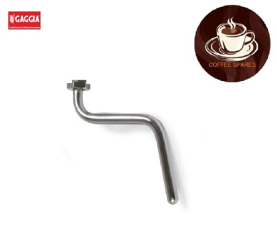 Gaggia Classic LOWER STEAM TUBE & NUT   also fits Gaggia Coffee & Deluxe