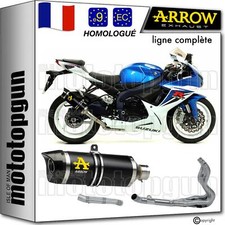 ARROW LIGNE COMPLETE APPROUVE RC THUNDER NOIR C SUZUKI GSX-R 750 IE 2011 11